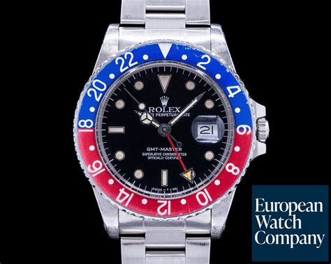 rolex 16750 bezel insert variations|rolex gmt 16750 dial.